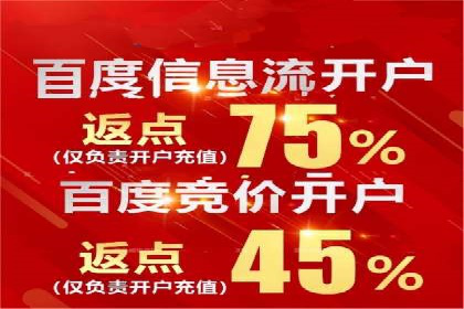 电商平台渠道开户返点收益